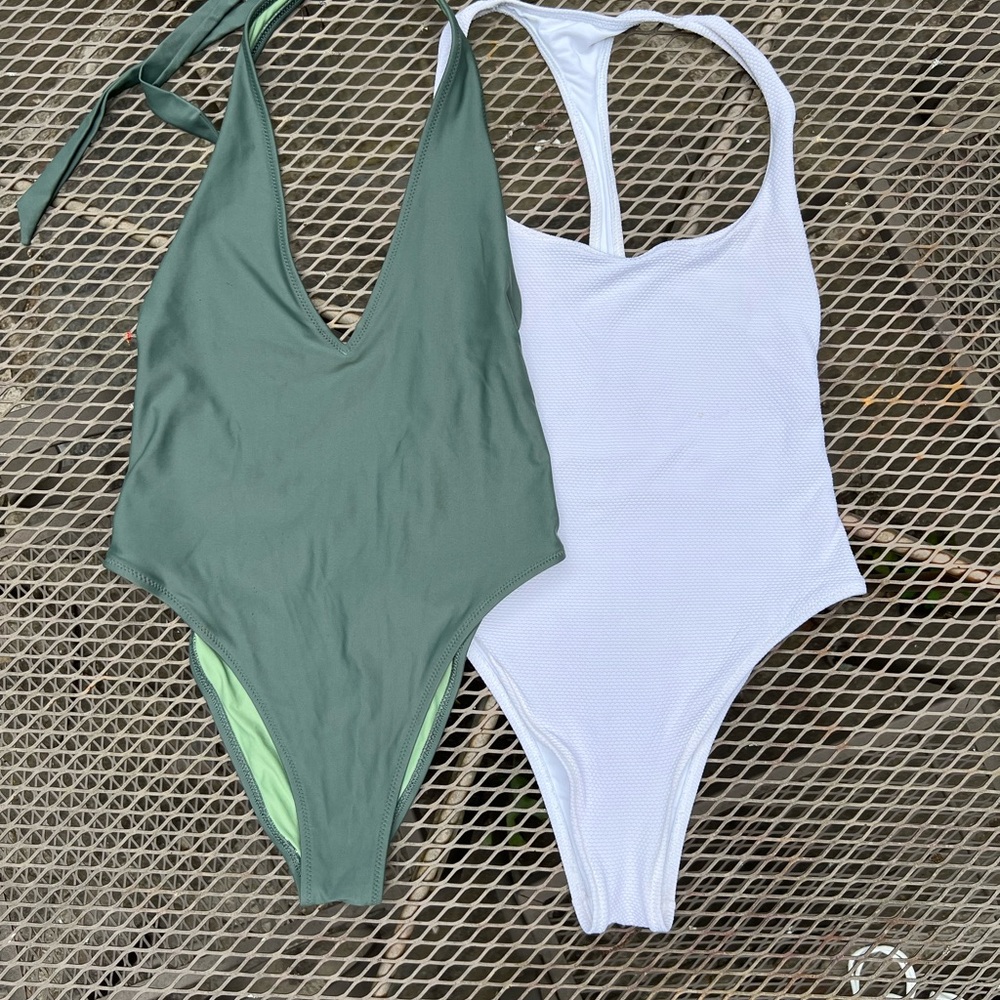 2 Aerie one piece bathing suits